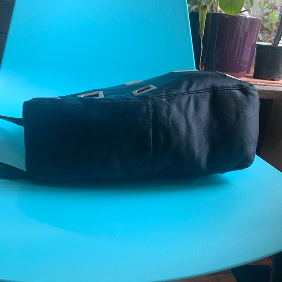 Vintage Prada Black Satin Art Deco Bag -100% Authentic & Great Condition! - Picture 8 of 14